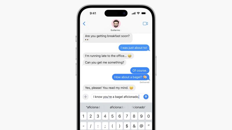 Apple's iPhone autocorrect problem quacked out with new update.