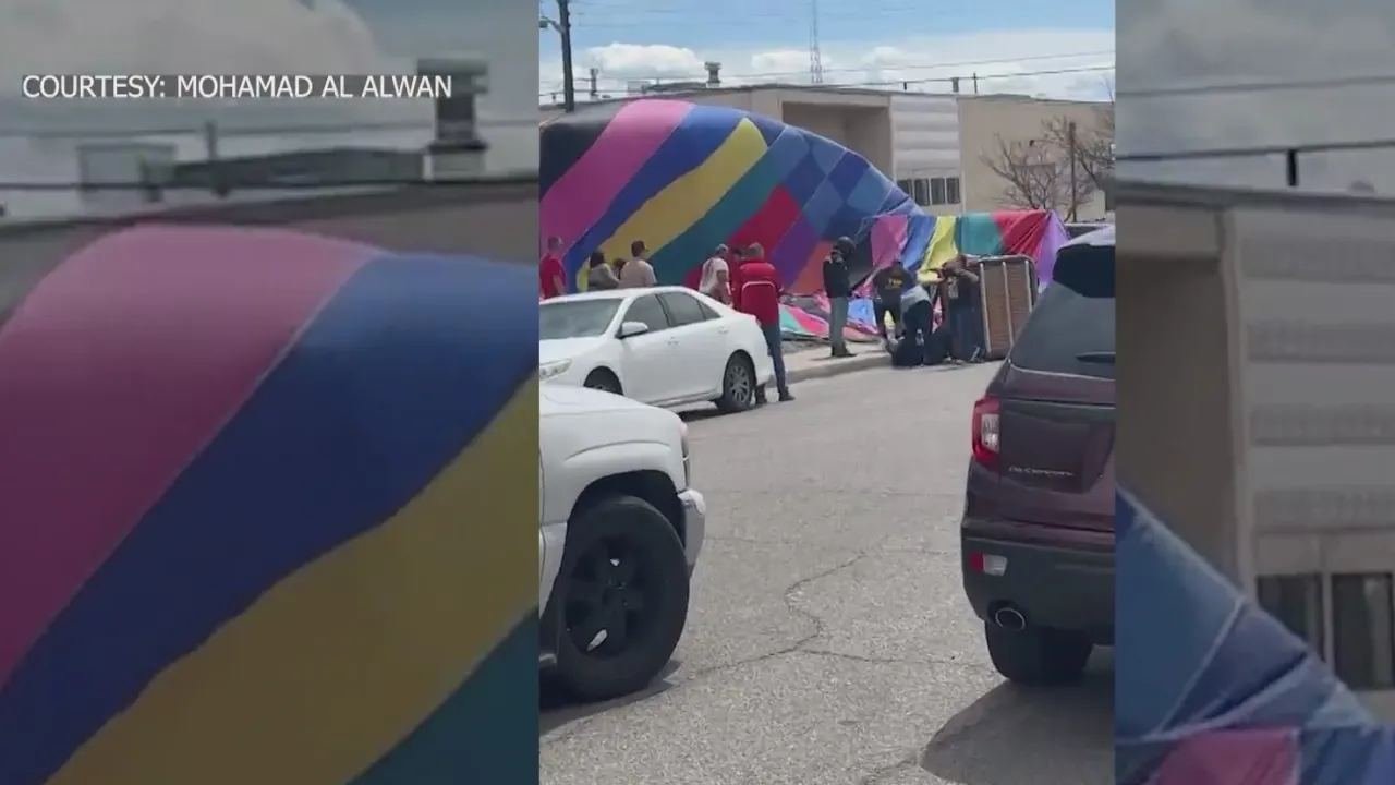 Minor injuries reported in Albuquerque hot air balloon crash