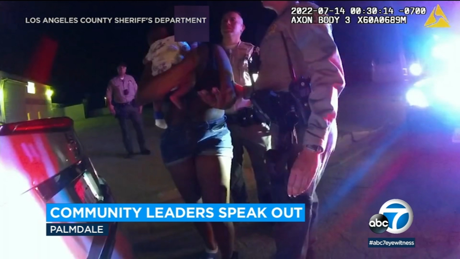 Featured image for "Controversial Bodycam Footage: Deputy Fired for Assaulting Black Woman and Seizing Baby"