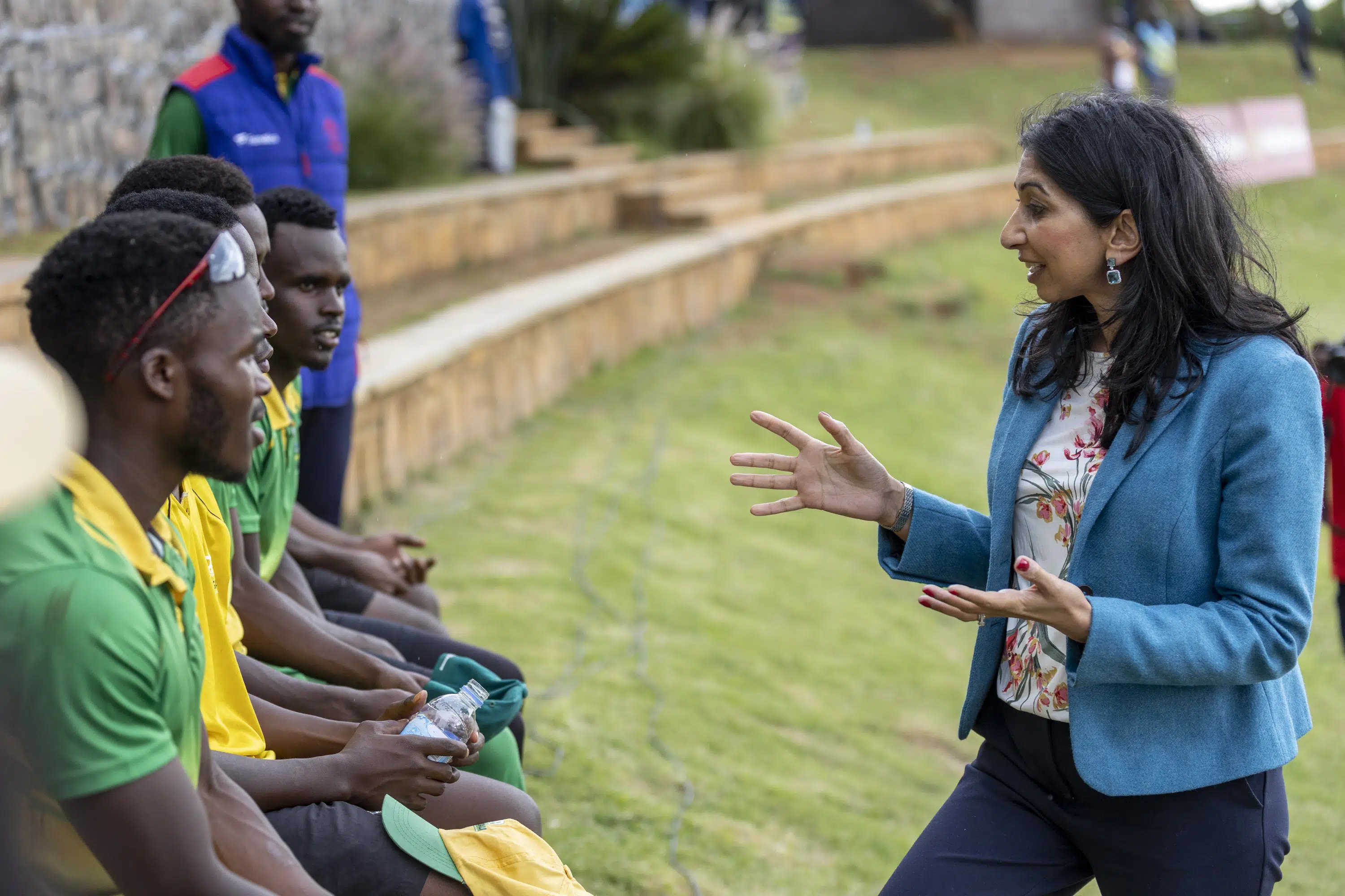 UK plans to relocate migrants to Rwanda pending court approval.