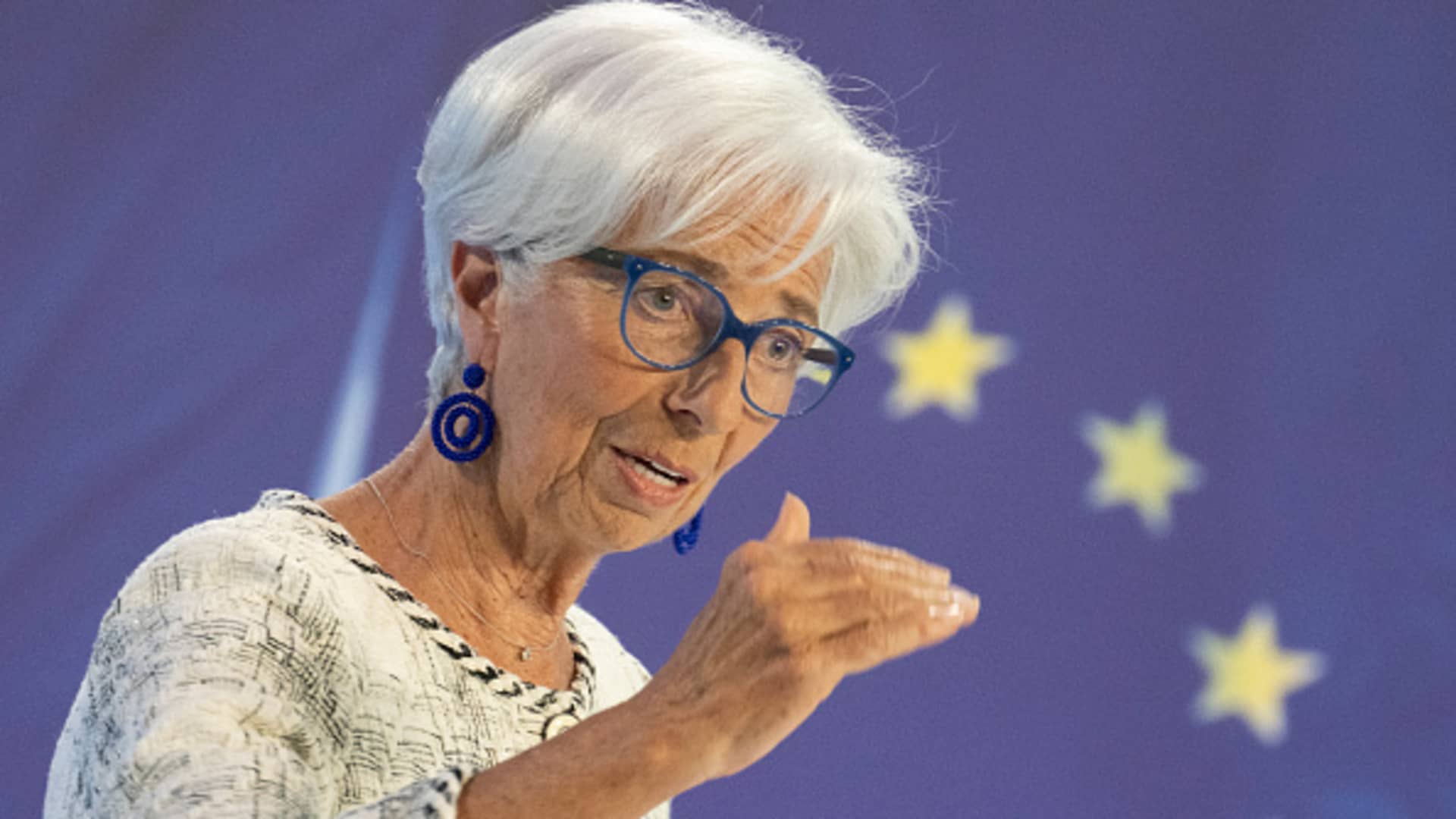 Featured image for "ECB President Christine Lagarde Addresses Rate Decision, European Equities Hold Lower"
