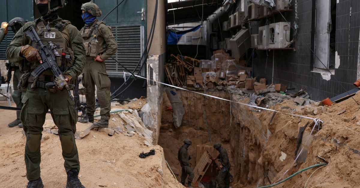 "Israeli Army Exposes Hamas Hideout in Gaza Hospital Tunnel"