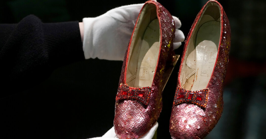 Judy Garland's Iconic Ruby Slippers Fetch Record $28 Million at Auction