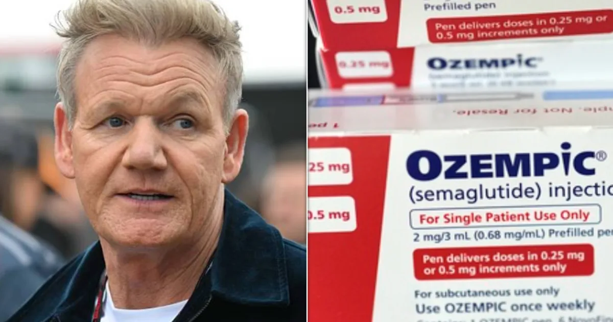 Featured image for Gordon Ramsay Criticizes Menus and Eating Habits for Ozempic Users