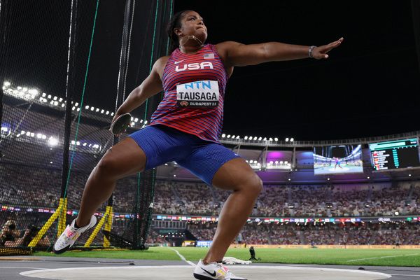 Featured image for Tausaga-Collins Makes History with Discus Gold at World Championships