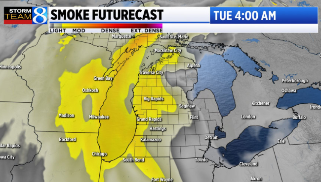 Canadian Wildfires Cause Unhealthy Air Quality Across North America