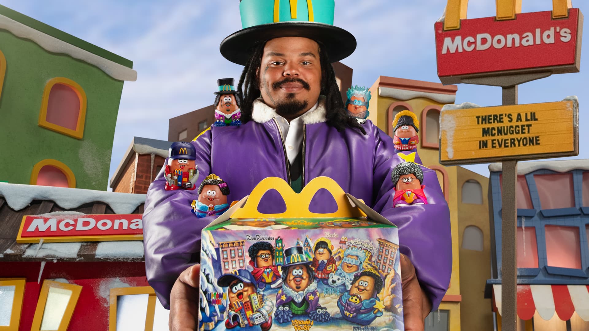 "McDonald's Revives McNugget Buddies and Introduces Adult Happy Meals with Kerwin Frost"