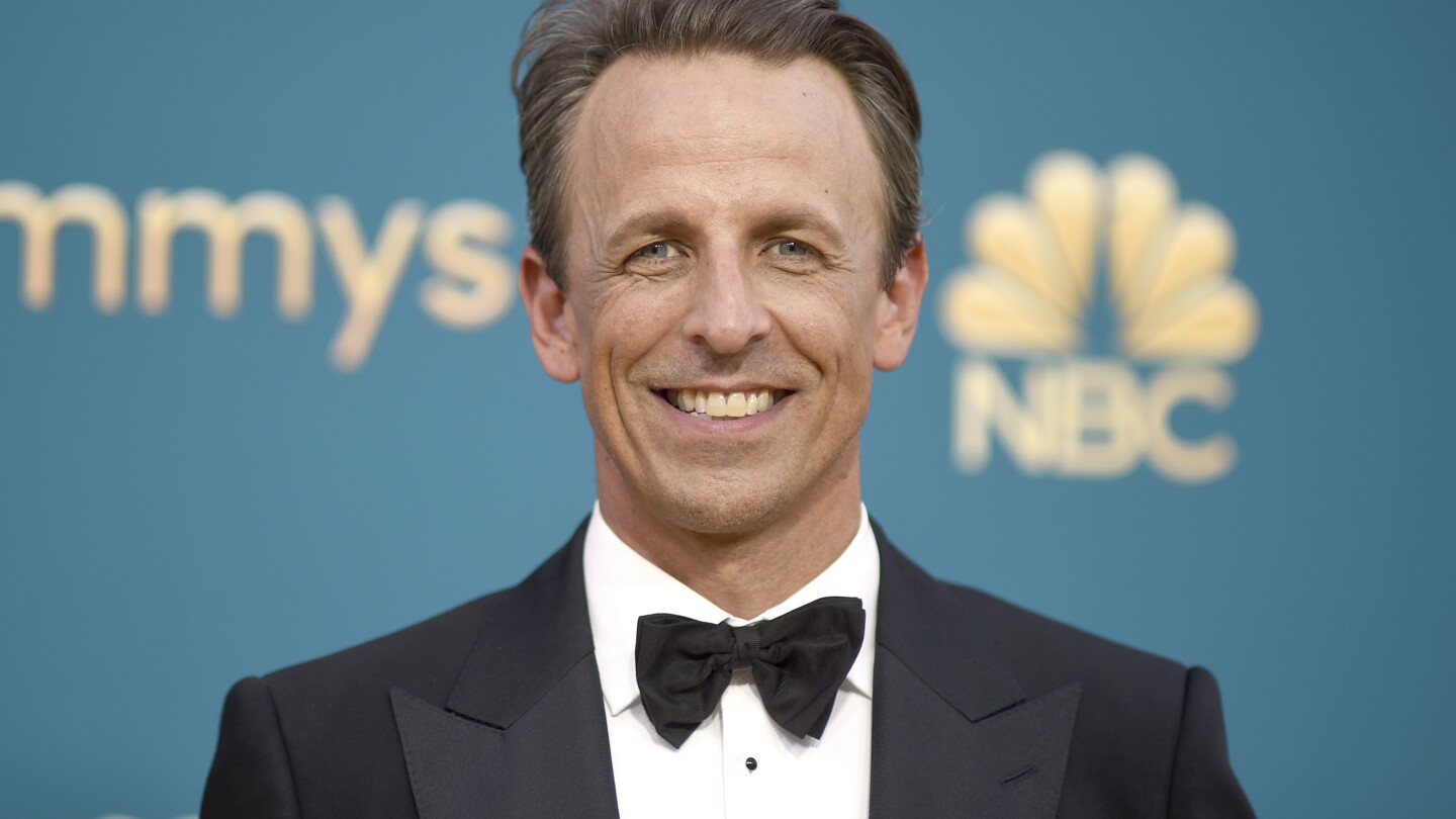"Seth Meyers Thrives in 'Late Night' Comfort Zone at 10-Year Mark"