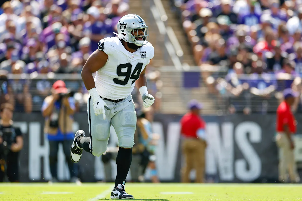 Featured image for Christian Wilkins' Head Kiss Incident May Have Led to Raiders Release