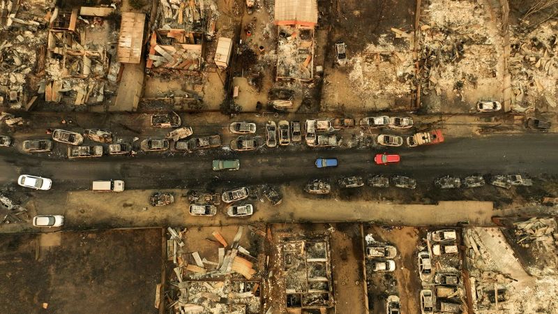 "Chile's Devastating Wildfires: Death Toll Reaches 64 with Fears of Further Rise"