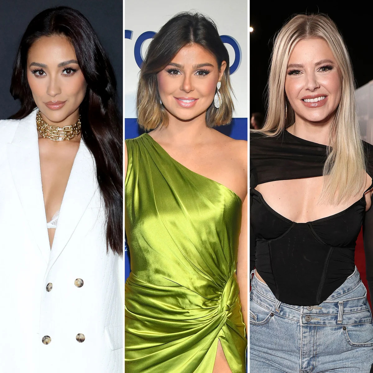 Featured image for Shay Mitchell's Beis brand trolls Tom and Raquel's cheating scandal with weekender bag.