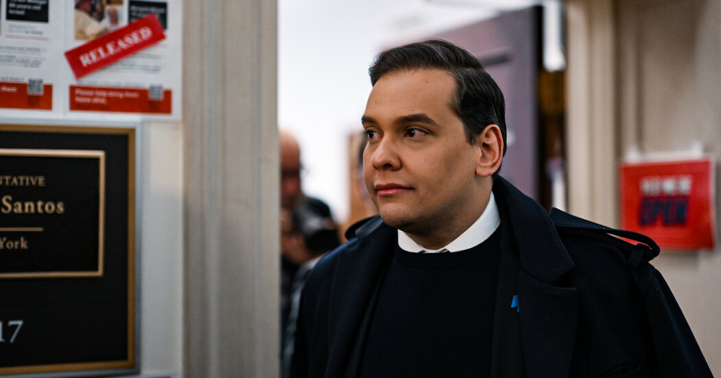 Featured image for "Challenges Mount in Finding Replacement for George Santos in Republican Party"