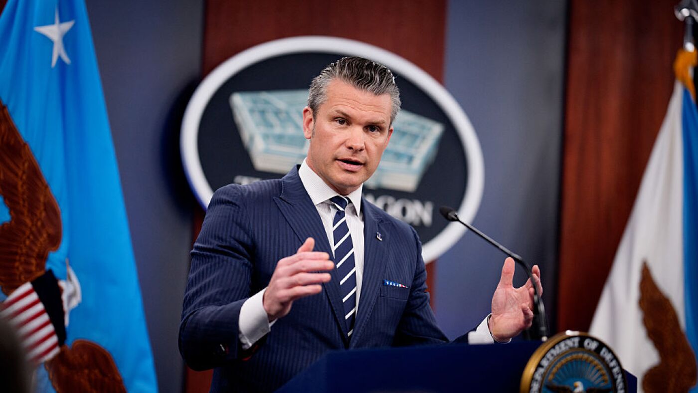 Featured image for Defense Secretary Pete Hegseth Reposts Video Opposing Women's Voting Rights