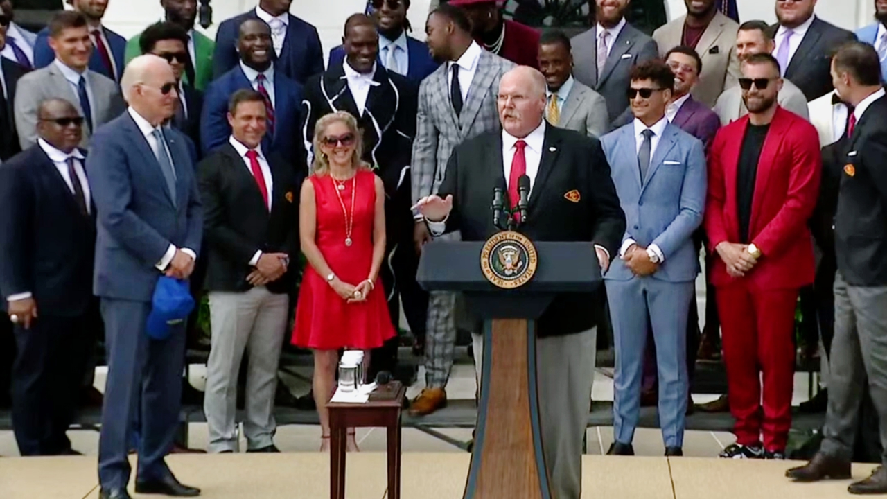 Chiefs' White House Visit: Reid's Presidential Slip-Up, Mahomes' Interception, and Pro-Life Kicker