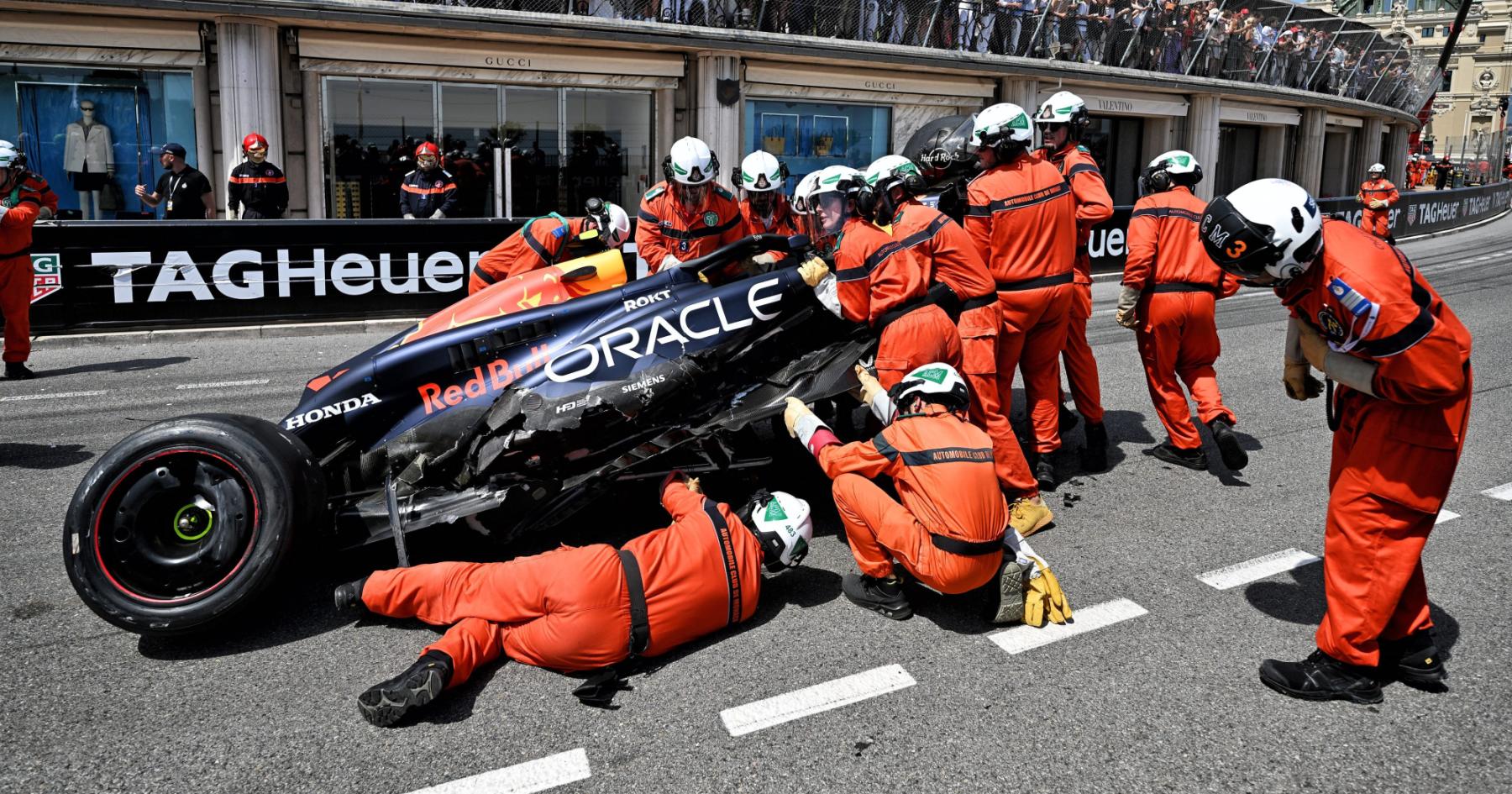 Featured image for Leclerc Triumphs in Dramatic 2024 Monaco GP Amid Perez's Costly Crash