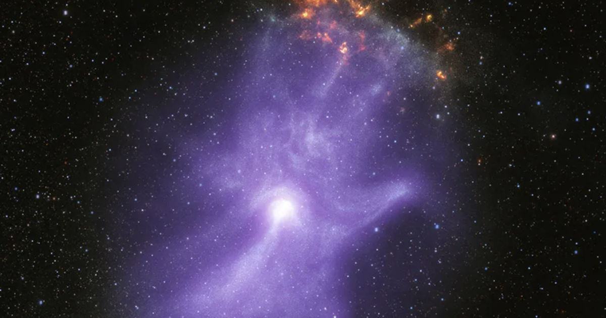 NASA's X-Ray Telescopes Unveil Haunting Image of Cosmic Hand