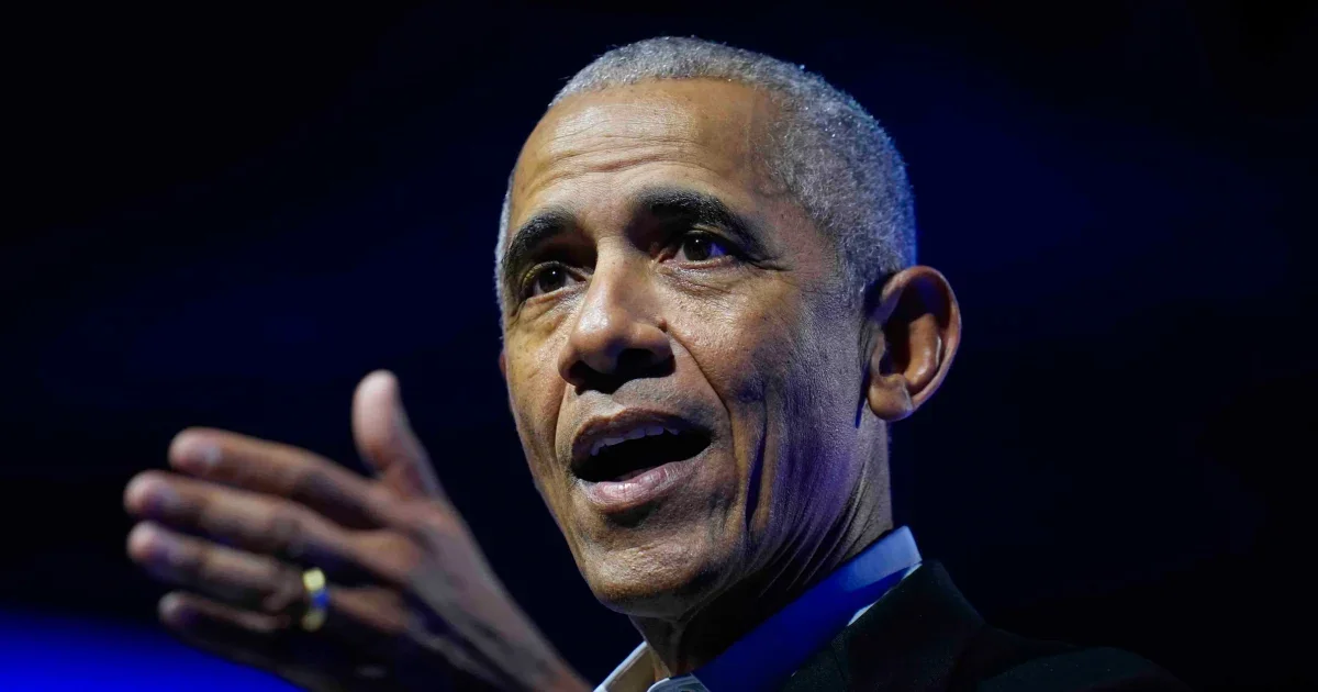 Obama blasts Trump-era rhetoric as a 'clown show,' urges decency and vigilance in politics