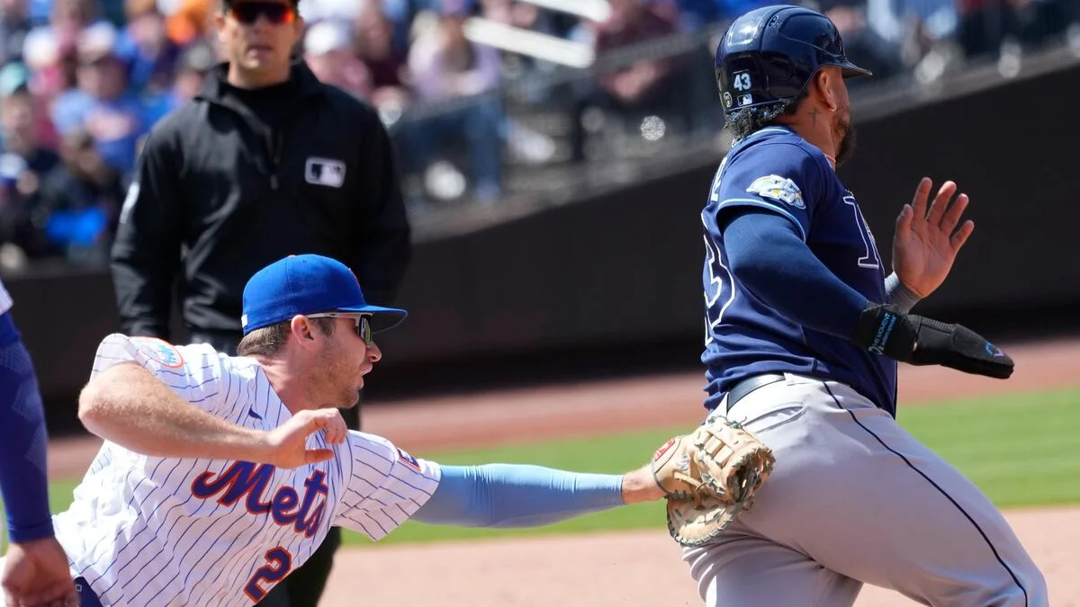 Mets end Rays' road trip with a New York-style loss.
