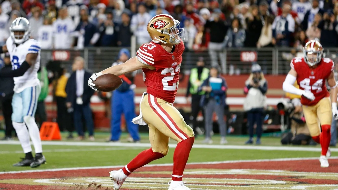 "Can the Cowboys Contain McCaffrey? 49ers' Stars Ready for the Challenge"