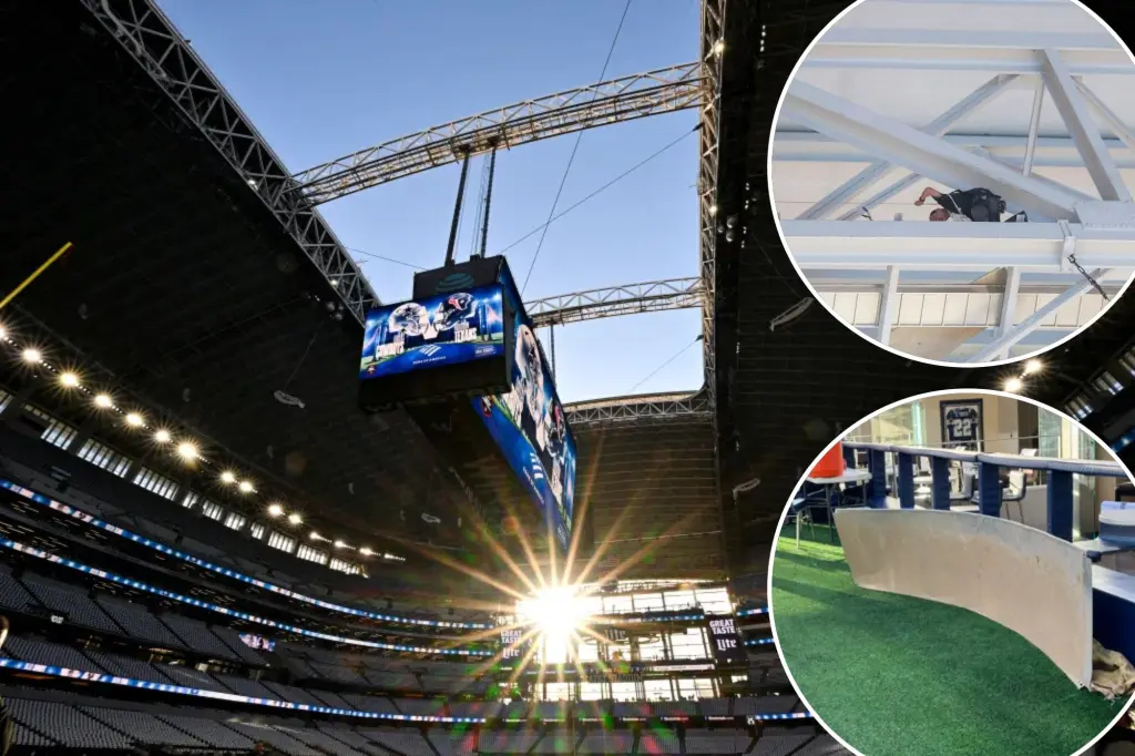 Featured image for AT&T Stadium Roof Incident Sparks Pre-Game Drama Before Cowboys Match