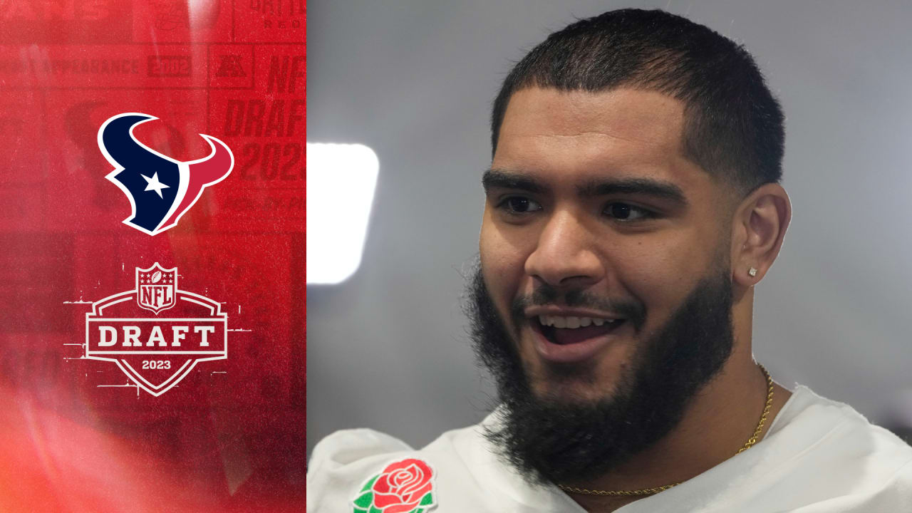 Texans' Draft Picks Scruggs, Stroud, and Anderson Jr. Share Their Thoughts.