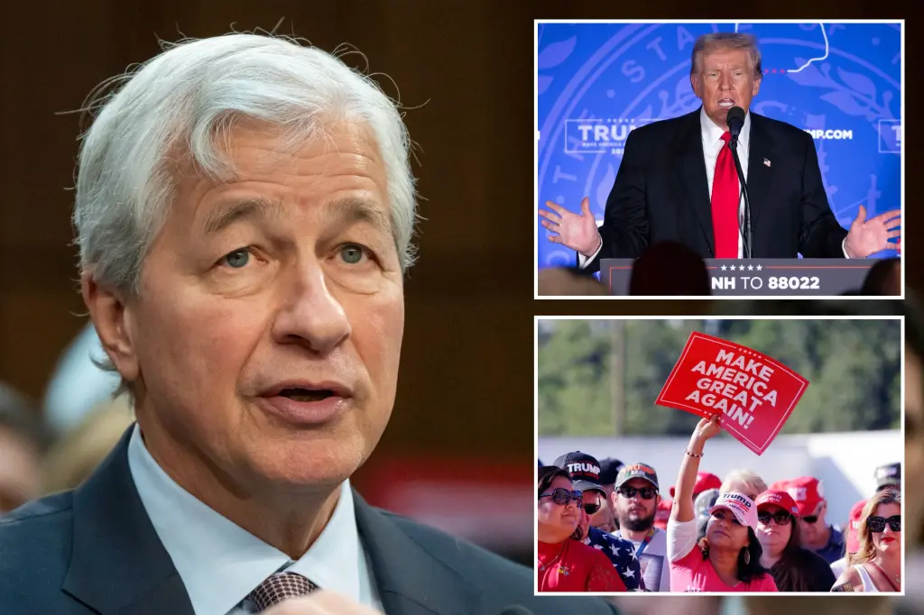 JPMorgan CEO Jamie Dimon Warns Democrats About Dismissing Trump Supporters