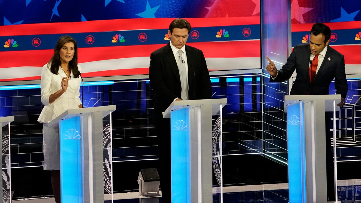 "Ramaswamy and Haley Clash in Fiery GOP Debate"