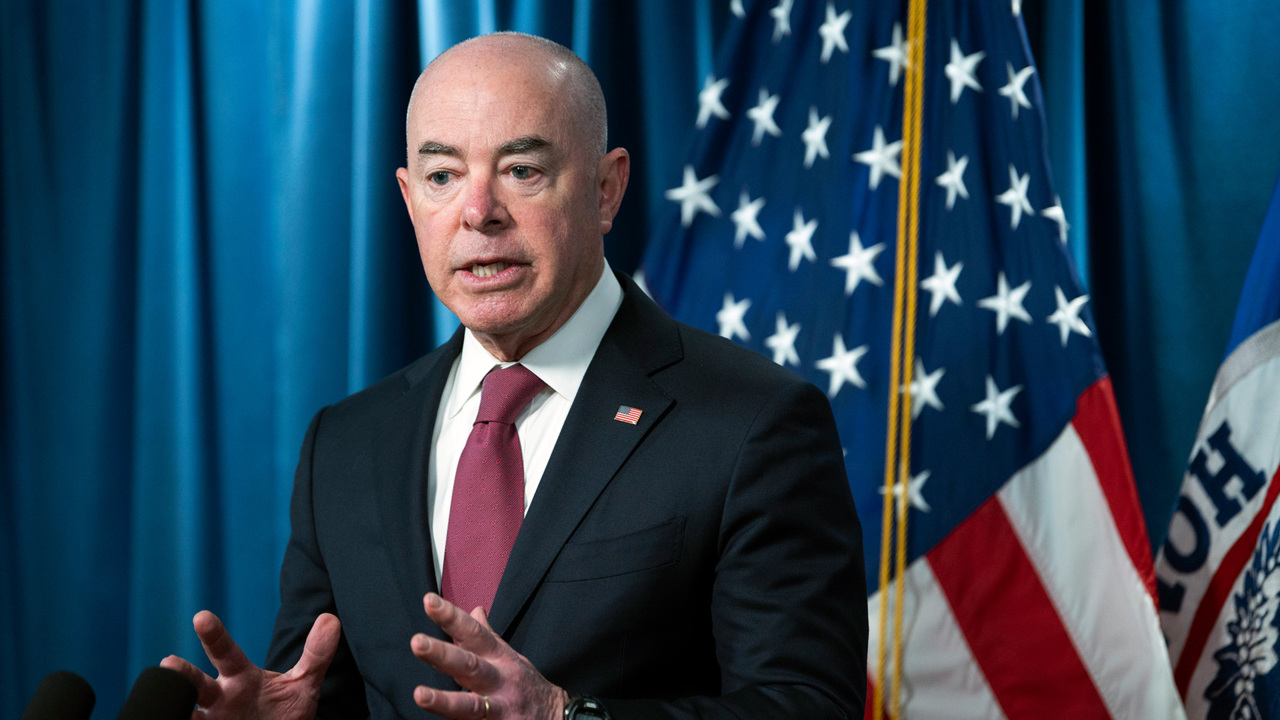 Mayorkas reports 50% decrease in border crossings after Title 42 expiration.
