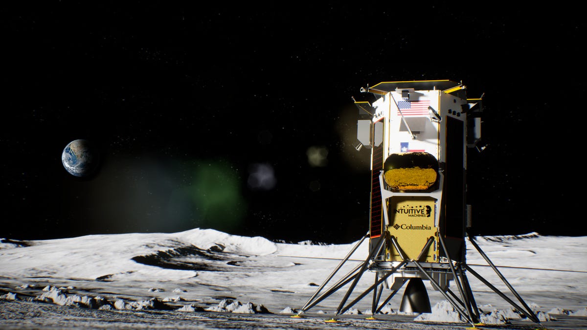 "US Private Space Mission: Intuitive Machines' Lunar Lander Set for Moon Launch"