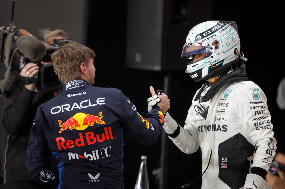 Featured image for F1 Feud: Verstappen vs. Russell Sparks Tensions and Team Drama