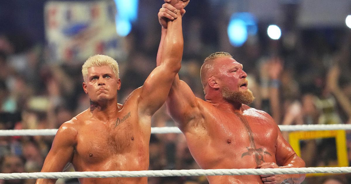 "Triple H Reveals Surprising Twist in Lesnar's Endorsement of Rhodes at SummerSlam"