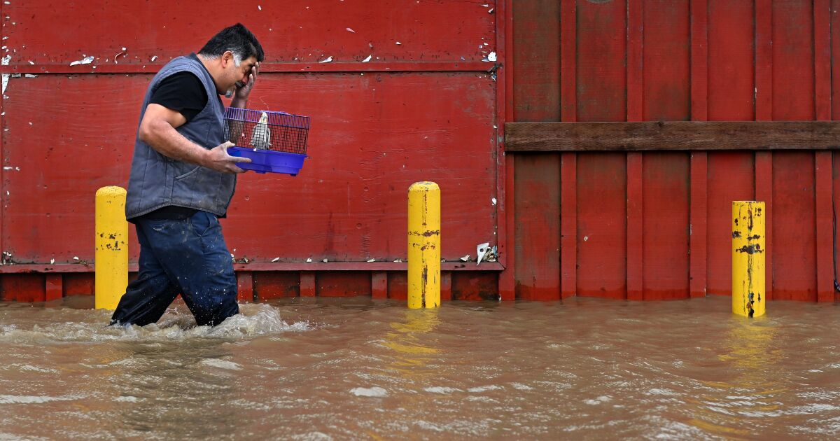 Record-breaking storms wreak havoc on California's coasts.