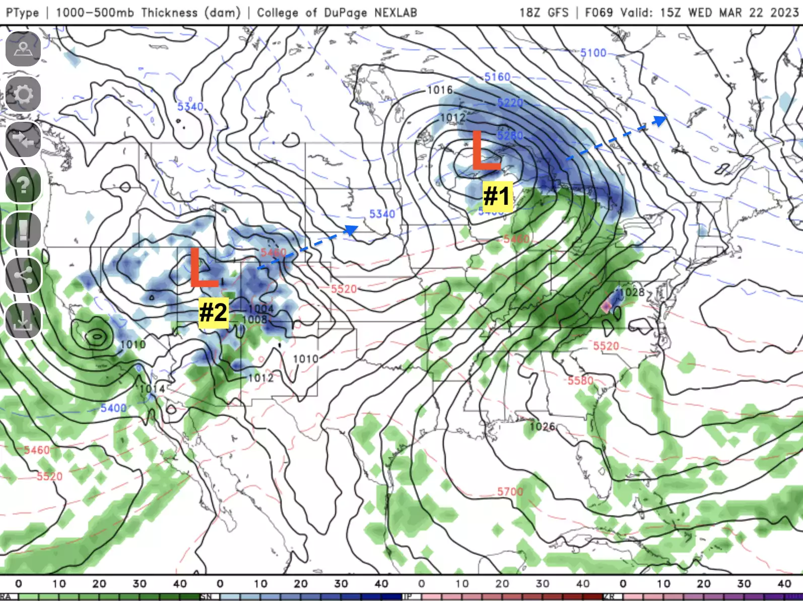 Featured image for Mixed weather week ahead with cold temperatures and two rounds of moisture.