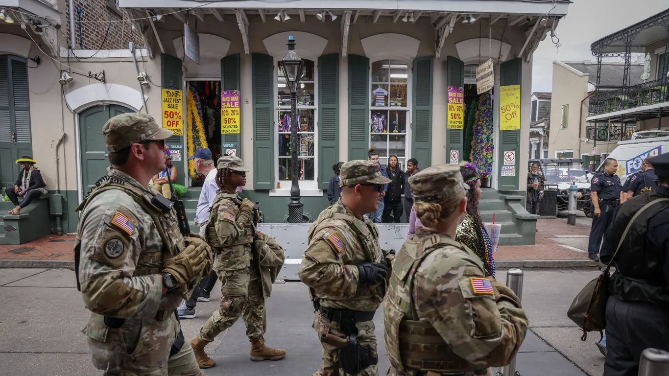 Featured image for Louisiana National Guard Deploys 350 Troops to New Orleans for Mardi Gras Security