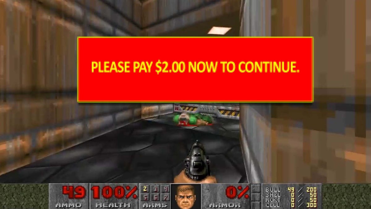 "Controversial Microtransactions Infest New OG Doom Mod"