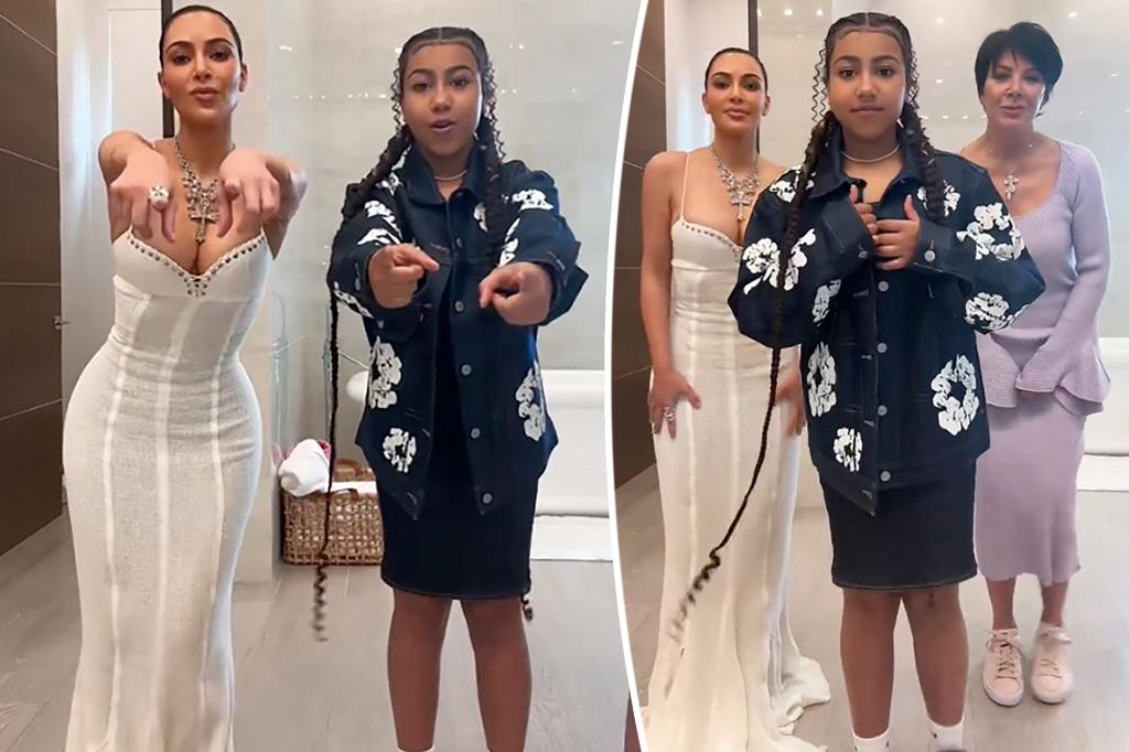 Featured image for "Kim Kardashian's Stylish Easter: From Skintight Dresses to Silly TikTok Videos"