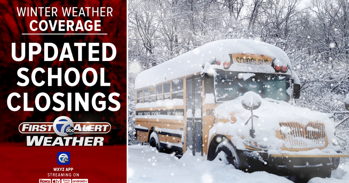 "Multiple Michigan Schools Closed Due to Weather on Jan. 23"