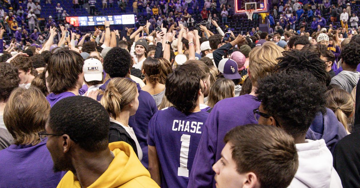 LSU Fined $100K for Court Storming vs. Kentucky