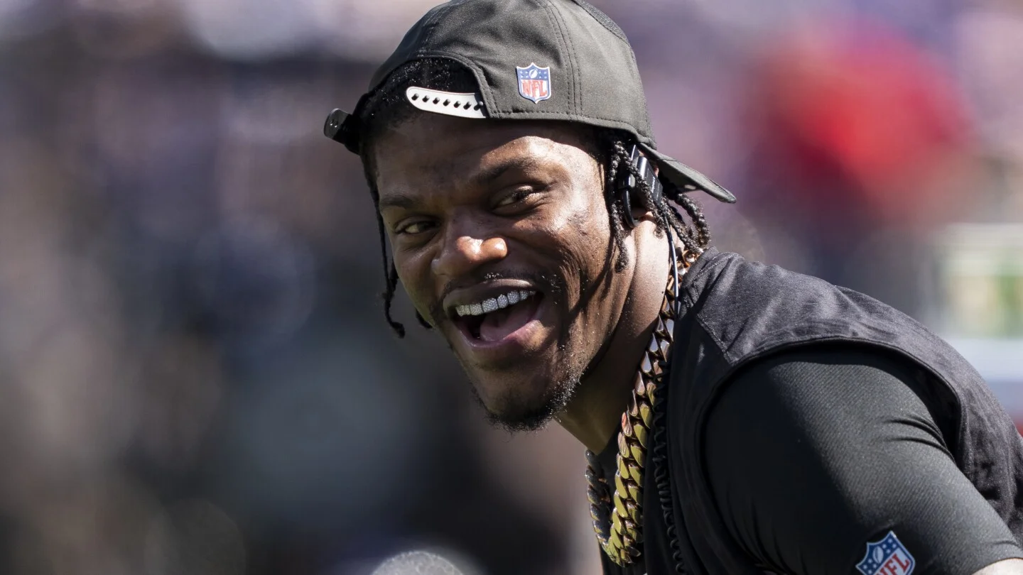 Featured image for Ravens' Lamar Jackson sidelined again as NFL investigates injury report