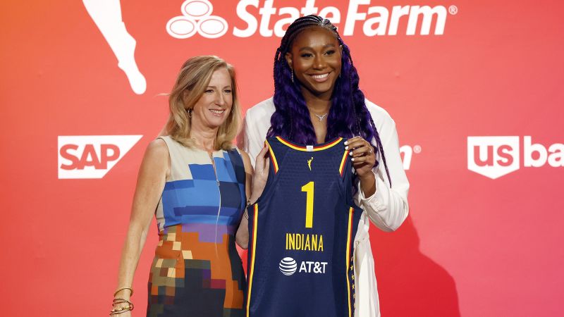 Aliyah Boston becomes No. 1 pick for Indiana Fever in 2023 WNBA draft.