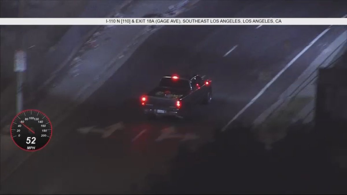 High-speed car chase ends in dramatic escape near Aliso Village and Gardena