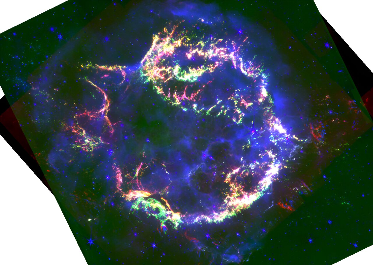 Featured image for "Webb Reveals Stunning Structures in Cassiopeia A Supernova"