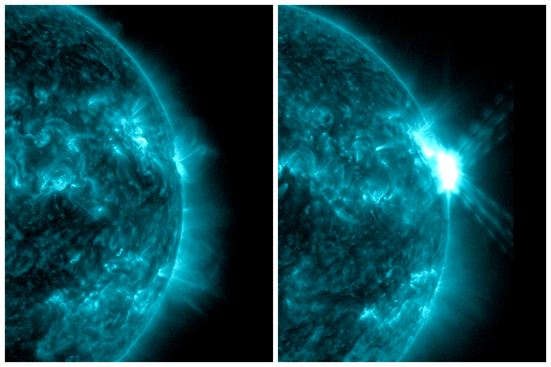 Back-to-Back X-Class Solar Flares Trigger Radio Blackouts
