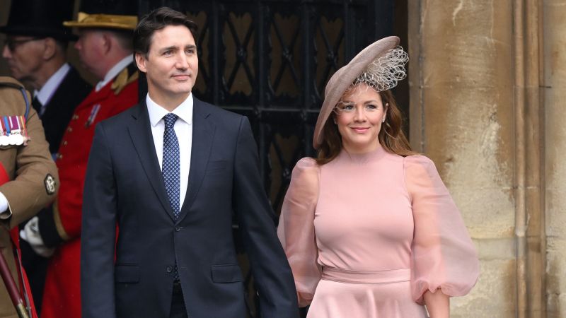 "Canadian Prime Minister Justin Trudeau and wife Sophie announce separation after 18 years of marriage"