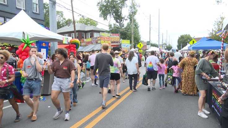 "Highlights from Louisville's Vibrant Pride Festivals: A Visual Journey"