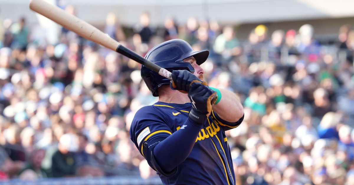"Brewers Finalize Roster Ahead of Season Opener, Option Four Players to Triple-A"