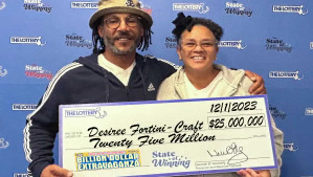 Massachusetts Woman Wins $25M Lottery Jackpot, Plans to Clear Kids' Student Loans