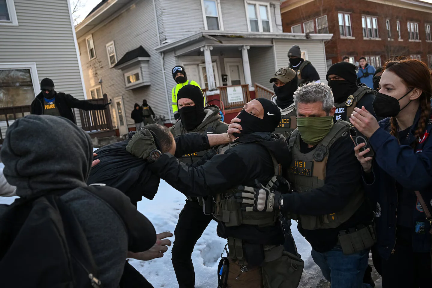 Doxing showdown: activists clash with ICE over privacy in court and on the streets