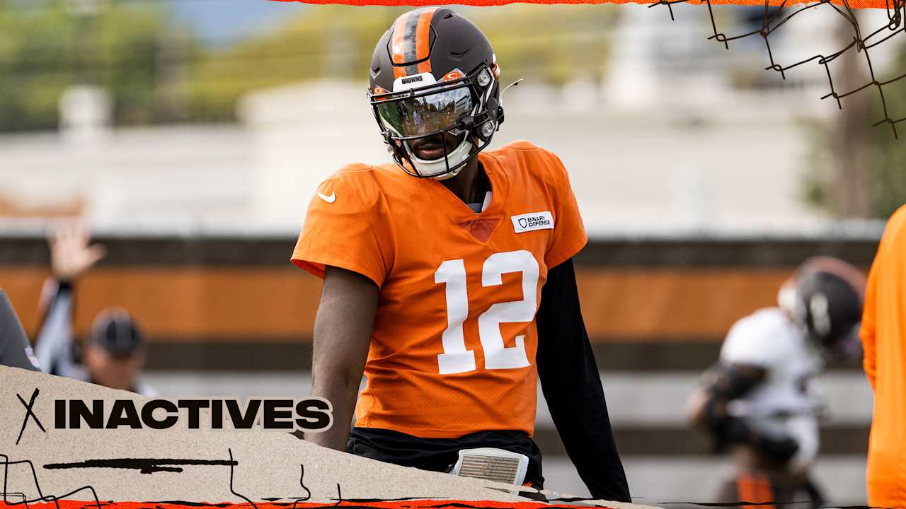 Featured image for Browns' Shedeur Sanders Out with Back Injury in Week 8