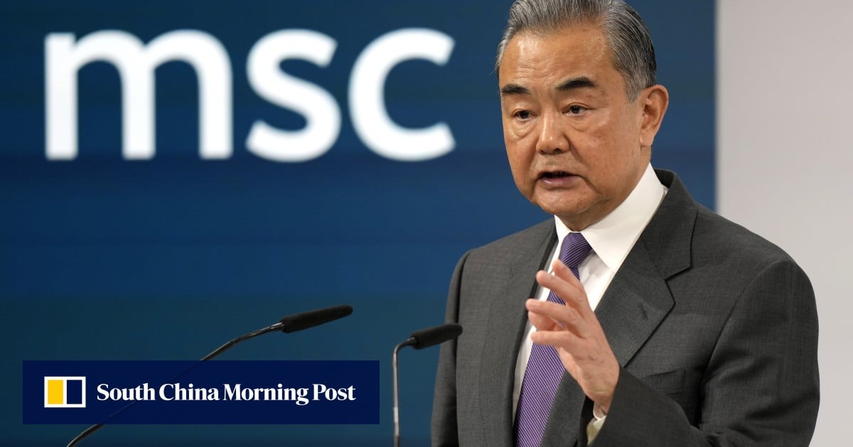 Featured image for China's Foreign Minister Issues Warnings and Calls for Action at Munich Security Conference